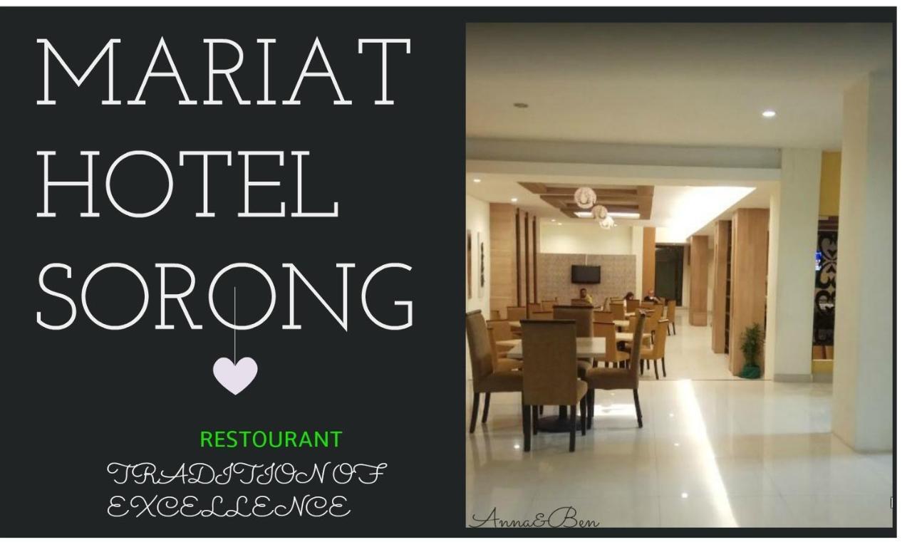 Hotel Mariat Sorong Exterior foto